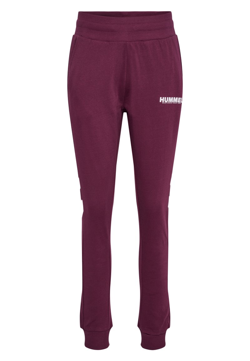 Hummel LEGACY TAPERED  - Træningsbukser - grape wine