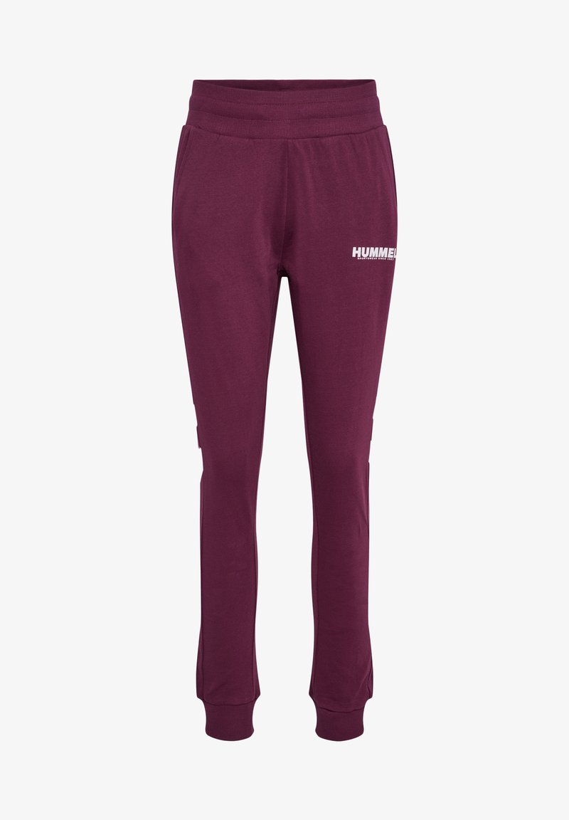 Hummel LEGACY TAPERED - Træningsbukser - grape wine