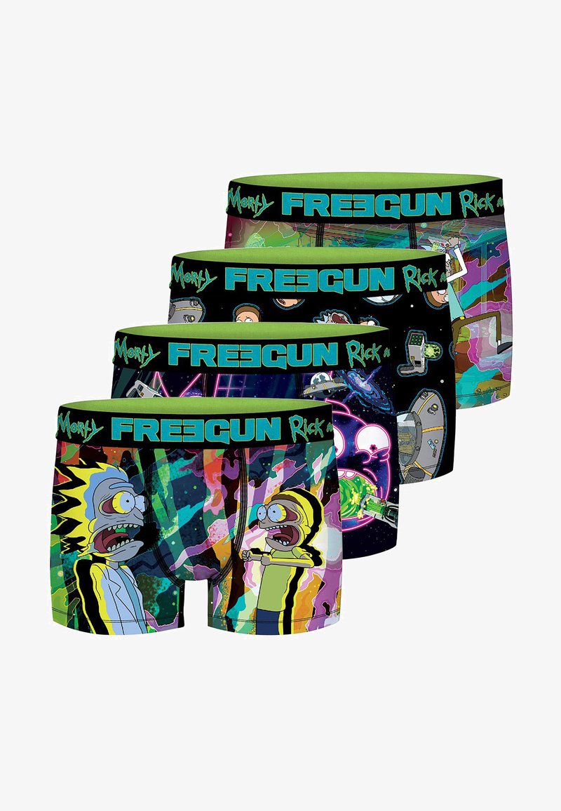 Freegun 4 PACK - Boxers - rick and morty set