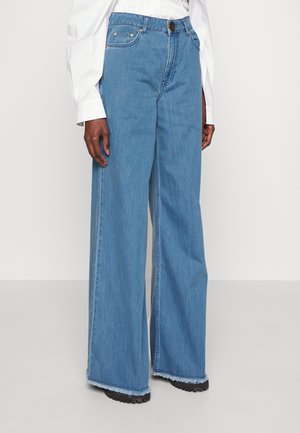 LONG DENIM  - Kavbojke na zvonec - stone wash