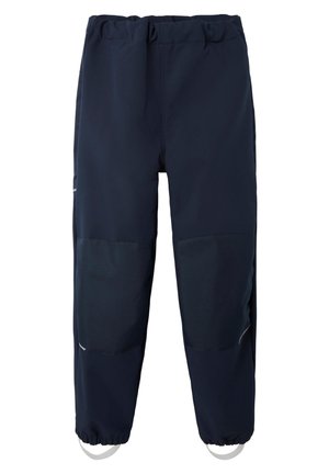 NKNALFA PANT SOLID UNISEX - Regenhose - dark sapphire
