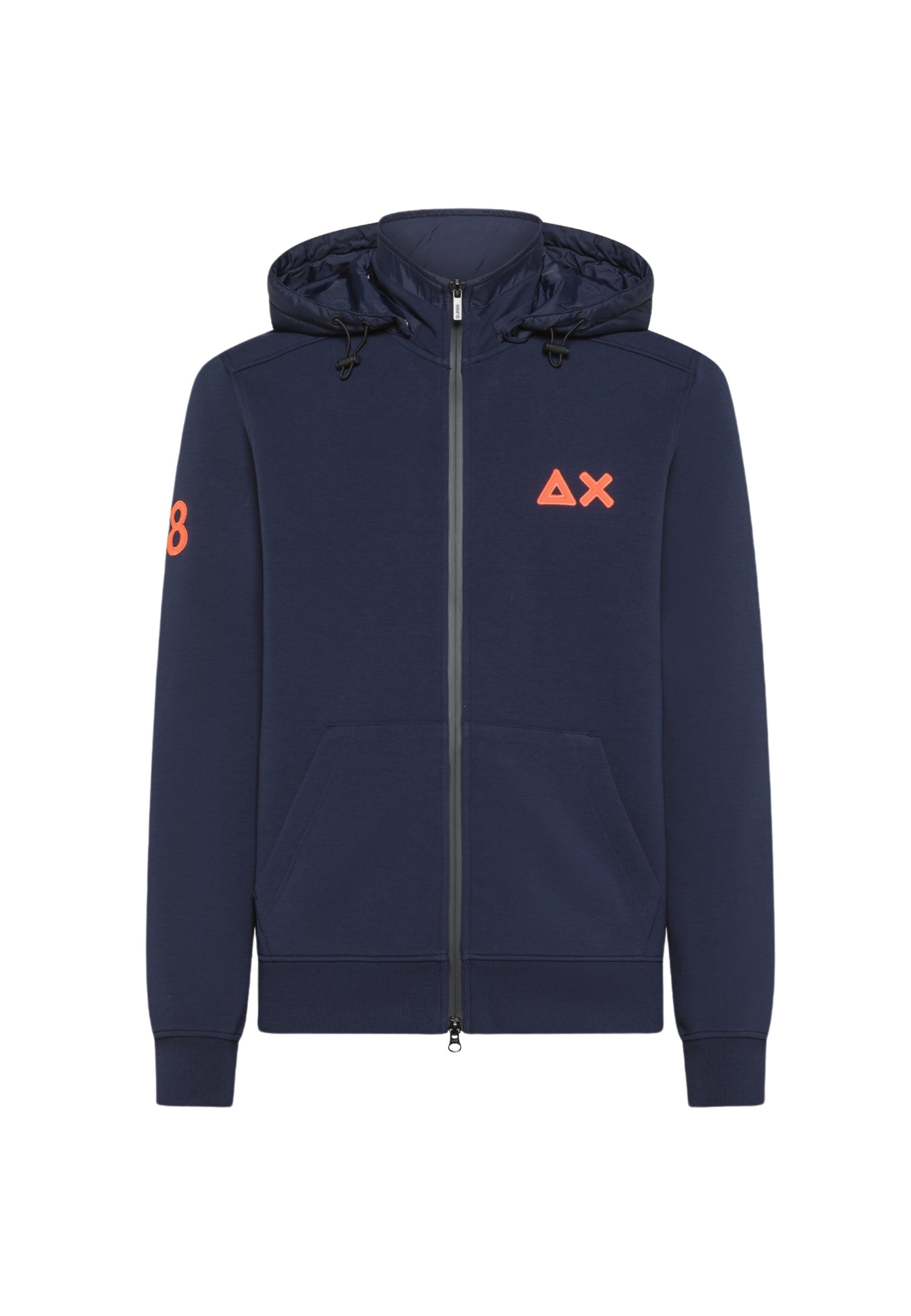 Sun68 DOUBLE HOOD TECH Giacca da mezza stagione navy/blu scuro