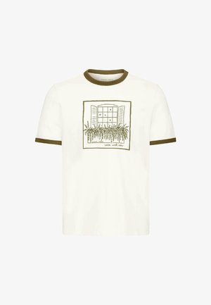 Casual Friday, CFTORPE - T-Shirt print - snow white with wren