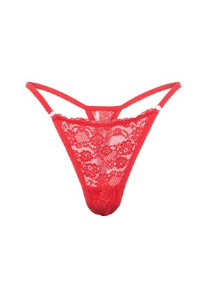 EVERYDAY SPITZEN - String - red