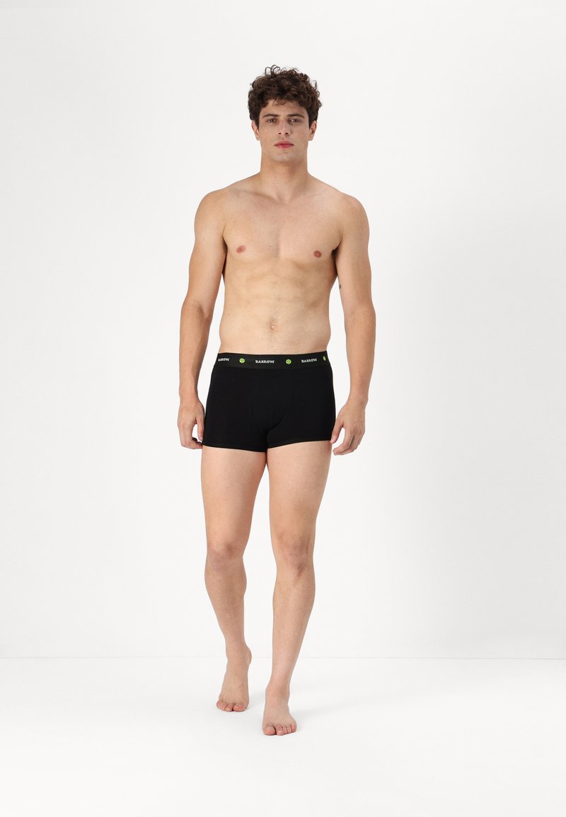 Barrow BOXER 3 PACK - Trunks - nero/white/grey