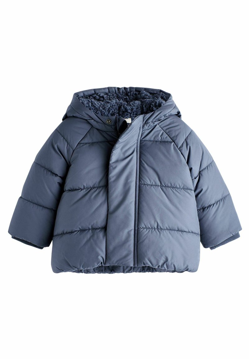 Next - HOODED PUFFER  - Veste d'hiver - navy blue, Agrandir