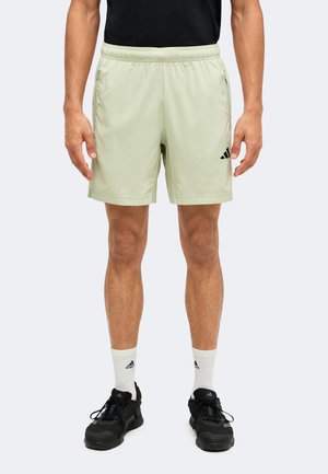 adidas Performance, WORKOUT ESSENTIALS BASE WOVEN SHORT - Спортни шорти - halo green