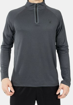 Langærmet T-shirt - black