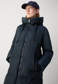 Mos Mosh SQUARE COAT - Sulemantel - navy