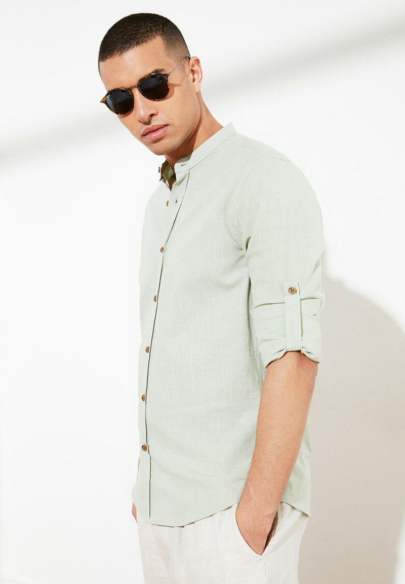Camisa Clásica De Corte Estándar - Azul | 's® ES