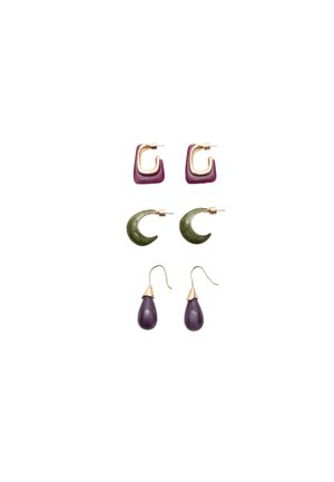 SET - Earrings - lilac