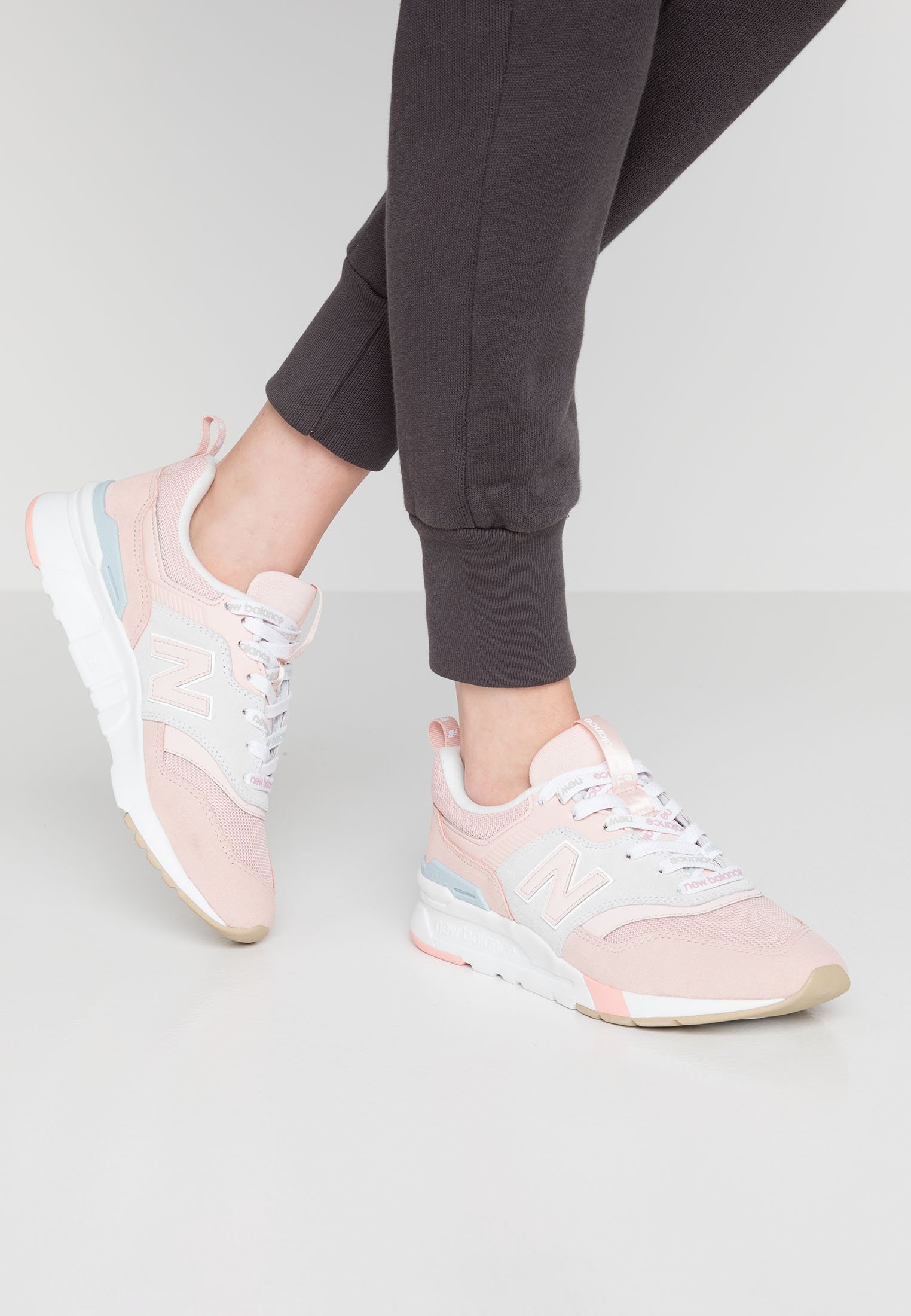 New Balance CW997 - Trainers - pink/grey/pink - Zalando.co.uk