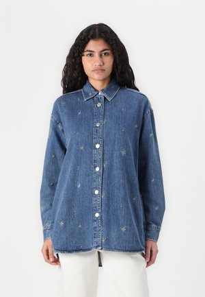 Pepe Jeans BLOSSOM - Button-down blouse - blue denim