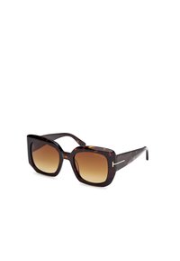 CARLA - Akiniai nuo saulės - dark havana gradient brown