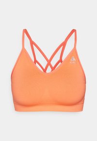 Não selecionado, living coral/grey melange