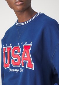 Tommy Jeans ARCHIVE GAMES TEAM USA CREW UNISEX - Sudadera - twilight indigo