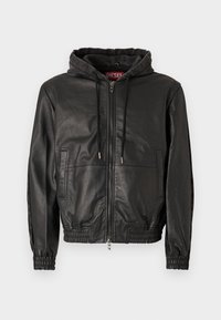 Leren jas - black