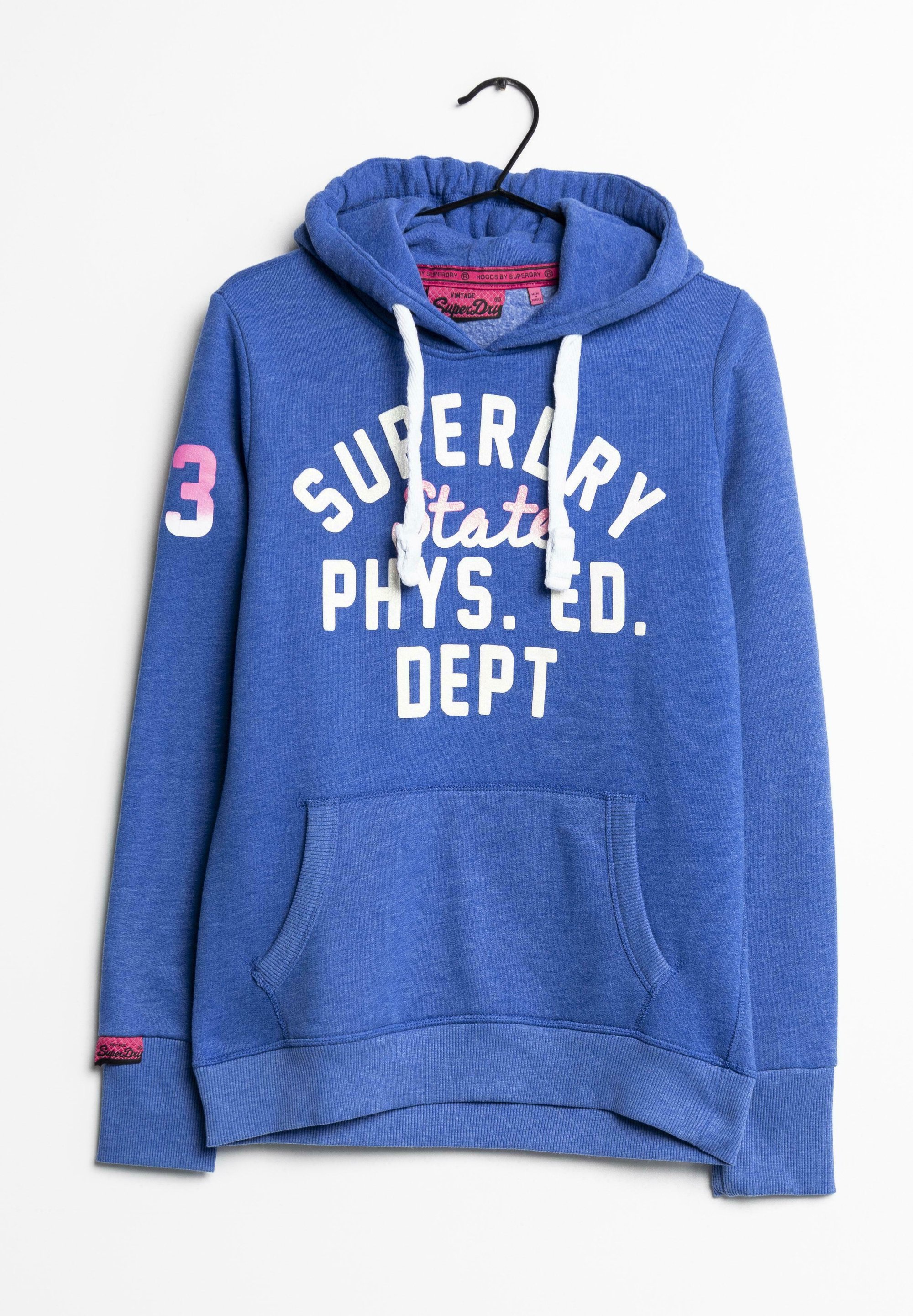 Superdry Co Kapuzenpullover blue/blau (Pre-owned) Zalando