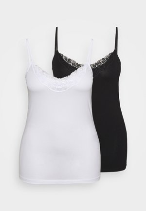 VERO MODA Dames Vminge Lace Singlet Noos Top, wit, XS VERO MODA Dames Vminge Lace Singlet Noos Top, wit, XS