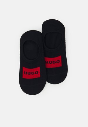 LOW CUT LABEL 2 PACK - Chaussettes - black