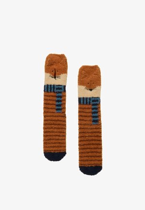 Tom Joule, FLUFFY SOCKS - Ponožky - orange fox