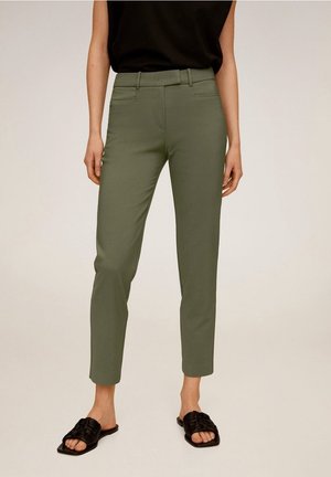 Mango Pantalon classique - khaki