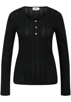 T-shirt à manches longues - black