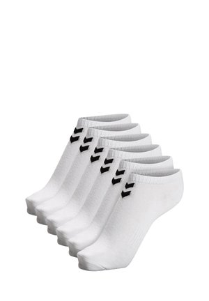CHEVRON 6 PACK ANKLE - Calcetines tobilleros - white
