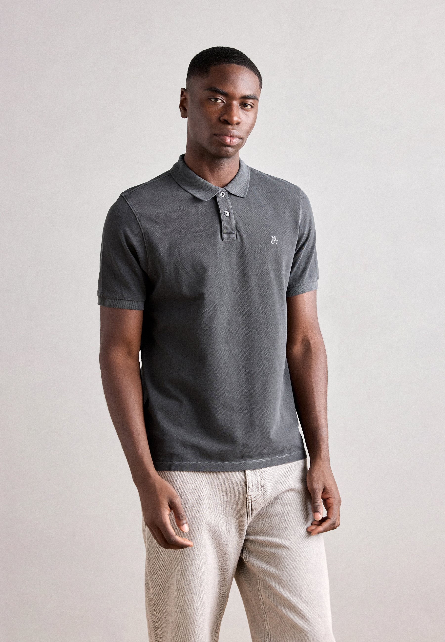 Marc O'Polo SHORT SLEEVE Polo shirt pirate black/black
