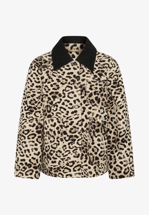 Soaked in Luxury, SLNATALIE PADDED JACKET - Καλοκαιρινό μπουφάν - oyster gray leopard