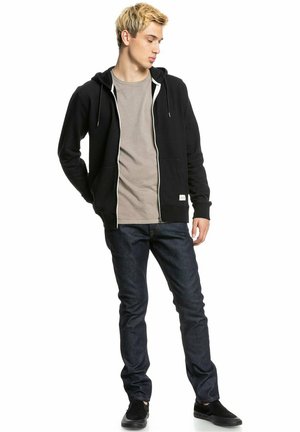 MIT REISSVERSCHLUSS FÜR MÄN - Zip-up sweatshirt - black