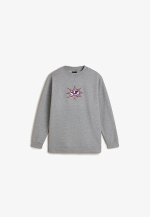 Vans STAR CHECKER CREW NECK - Sudadera - dark grey