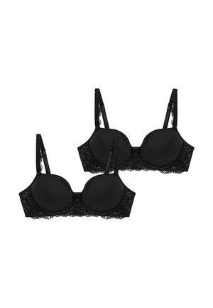 2-PACK AMOURETTE CHARM - Beugel BH - black