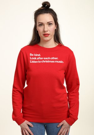 Henry Tiger Sweatshirt - red