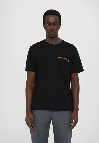 MCM ZIP INTERLOCK  - Tricou basic - black