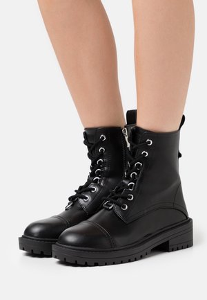 RAID Bottines à lacets - black