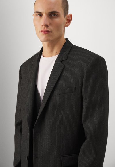 The Kooples COSTUME - Σακάκι τύπου μπλέιζερ - black/ecru