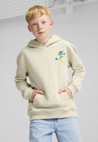 Puma DOWNTOWN SUPER  - Mikina s kapucňou - desert dust