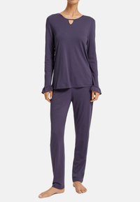 Hanro CLAIRE SET - Pyjama - blue stone