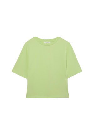 Stradivarius, JAPANESE SHORT SLEEVE T-SHIRT 07063630 - T-shirt basique - green