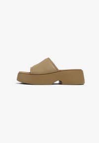 Camper Tasha Platform Sandal in White Camper Tasha Platform Sandal in White