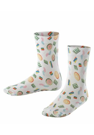 SWEETS PRINT - Socken - white