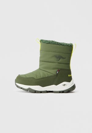 FLOKI RTX - Bottes de neige - olive/limetta