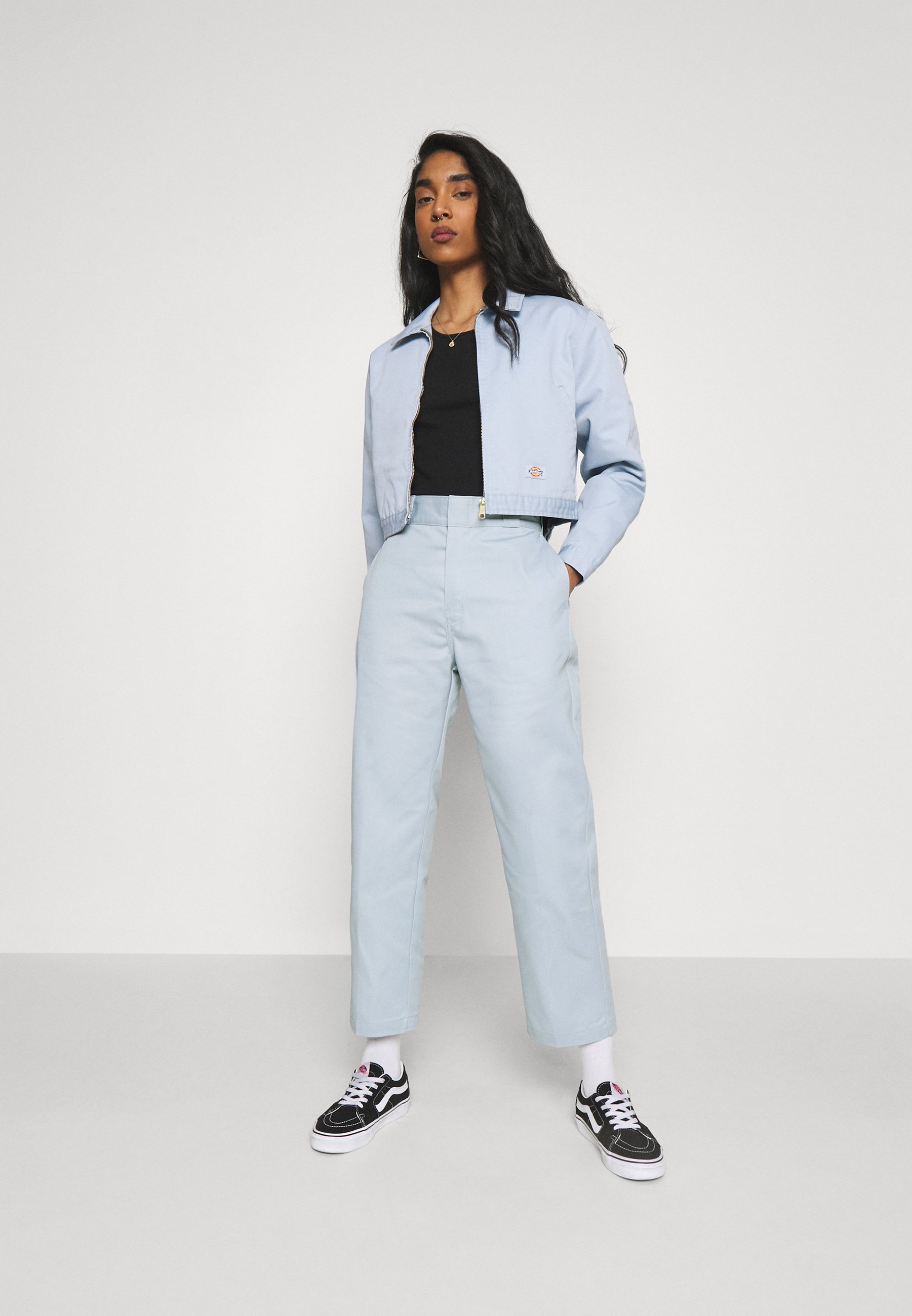 Dickies 874 CROPPED PANTS - Chino - fog blue/blu - Zalando.it
