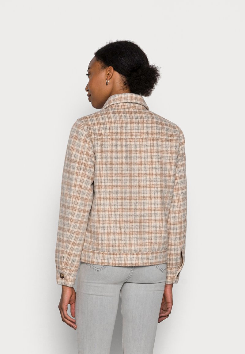 Damen Leichte Jacken | Kaffe SERIN JACKET Leichte Jacke offwhite/blue/sand/sand - EE08072 Damen Leichte Jacken | Kaffe SERIN JACKET Leichte Jacke offwhite/blue/sand/sand - EE08072