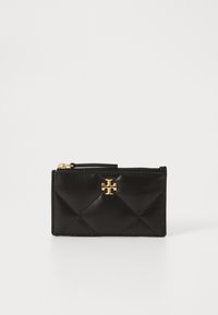 KIRA QUILT ZIP CARD CASE - Carteira - black