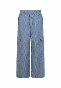 Soyaconcept SC-DILYS 3-C - Cargobukser - c medium blue stripe