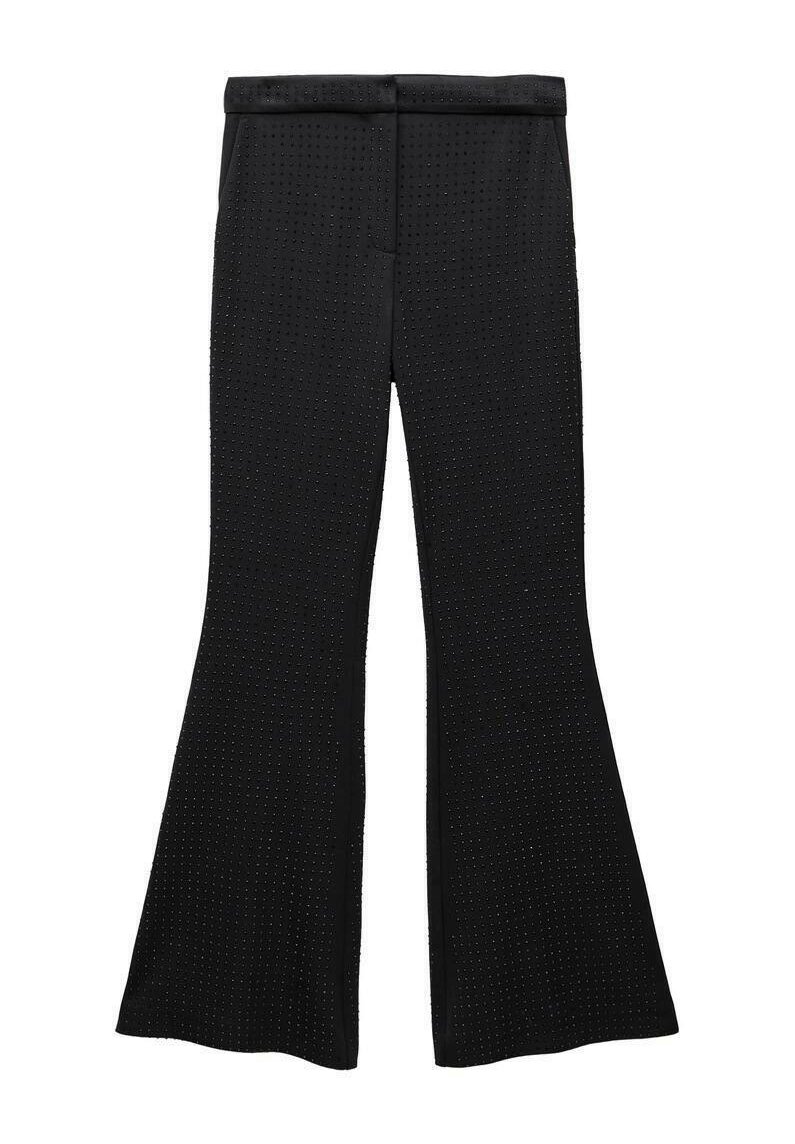 Mango Broek zwart