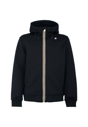 K-Way RAINER SPACER - Felpa con zip - nero
