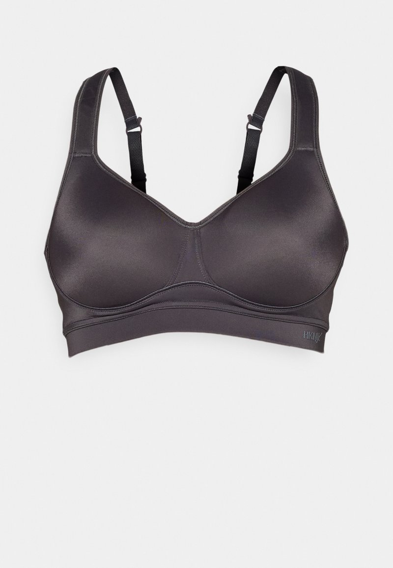 Hunkemöller Sport-bh met medium support donkergrijs Hunkemöller Sport-bh met medium support donkergrijs